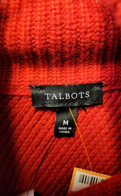 NWT Talbots Women's Size M Red Sweater