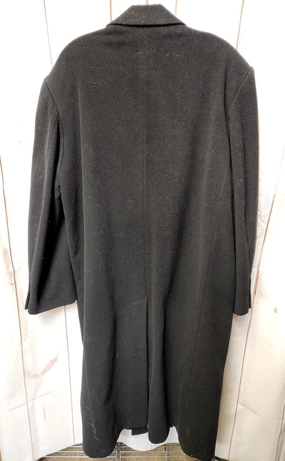 Galleria Pour Homme Men's Size 42 Black Coat
