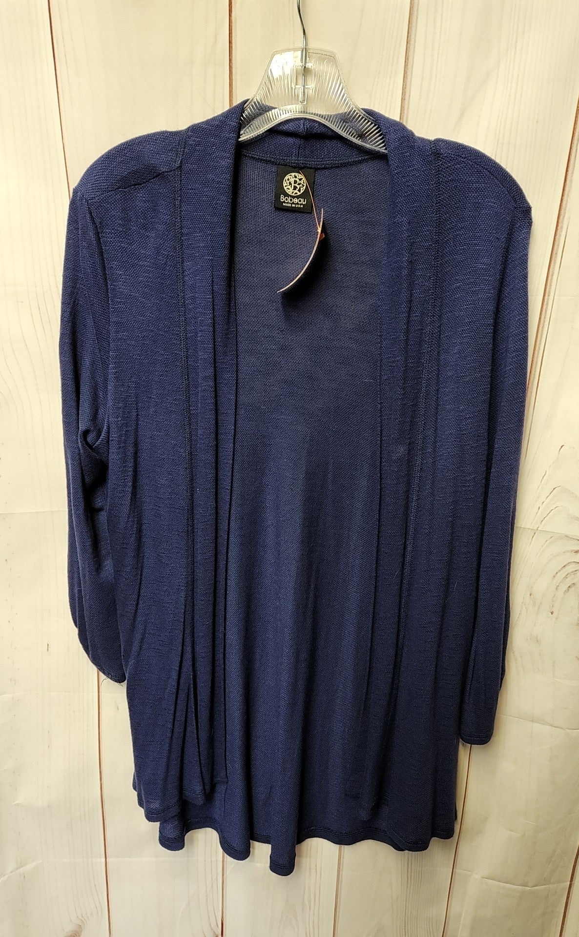Bobeau Women's Size M Blue Cardigan