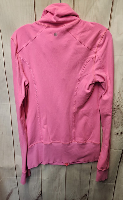Lululemon Women's Size 8 Pink Active Jacket AS IS- pilling
