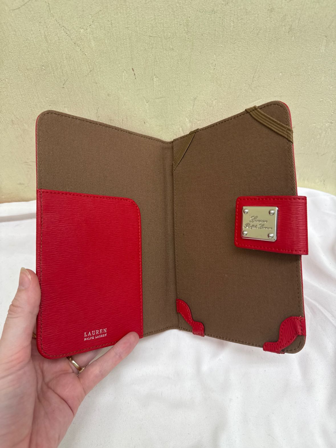 Ralph Lauren Red Kindle/Tablet Case