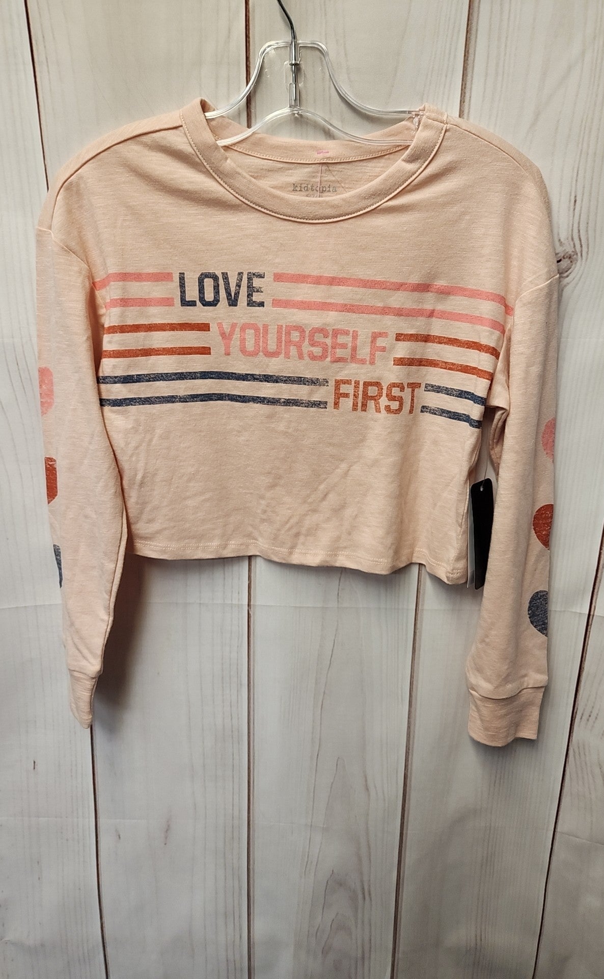 NWT Kidtopia Girl's Size 7/8 Pink Shirt