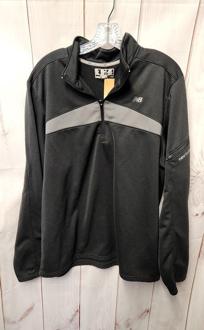 New Balance Men's Size XL Black Sweatshirt