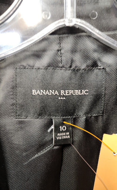 Banana Republic Women's Size 10 Black Blazer