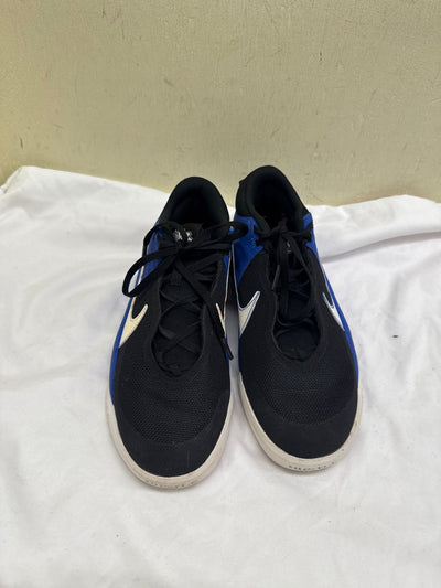 Nike Team Hustle D 10 Boy's Size 4-1/2 Blue Sneakers