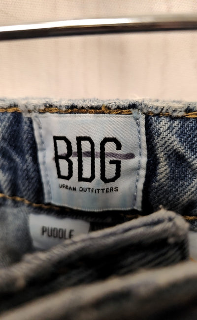 Bdg Women's Size 26 (1-2) Blue Jeans Puddle