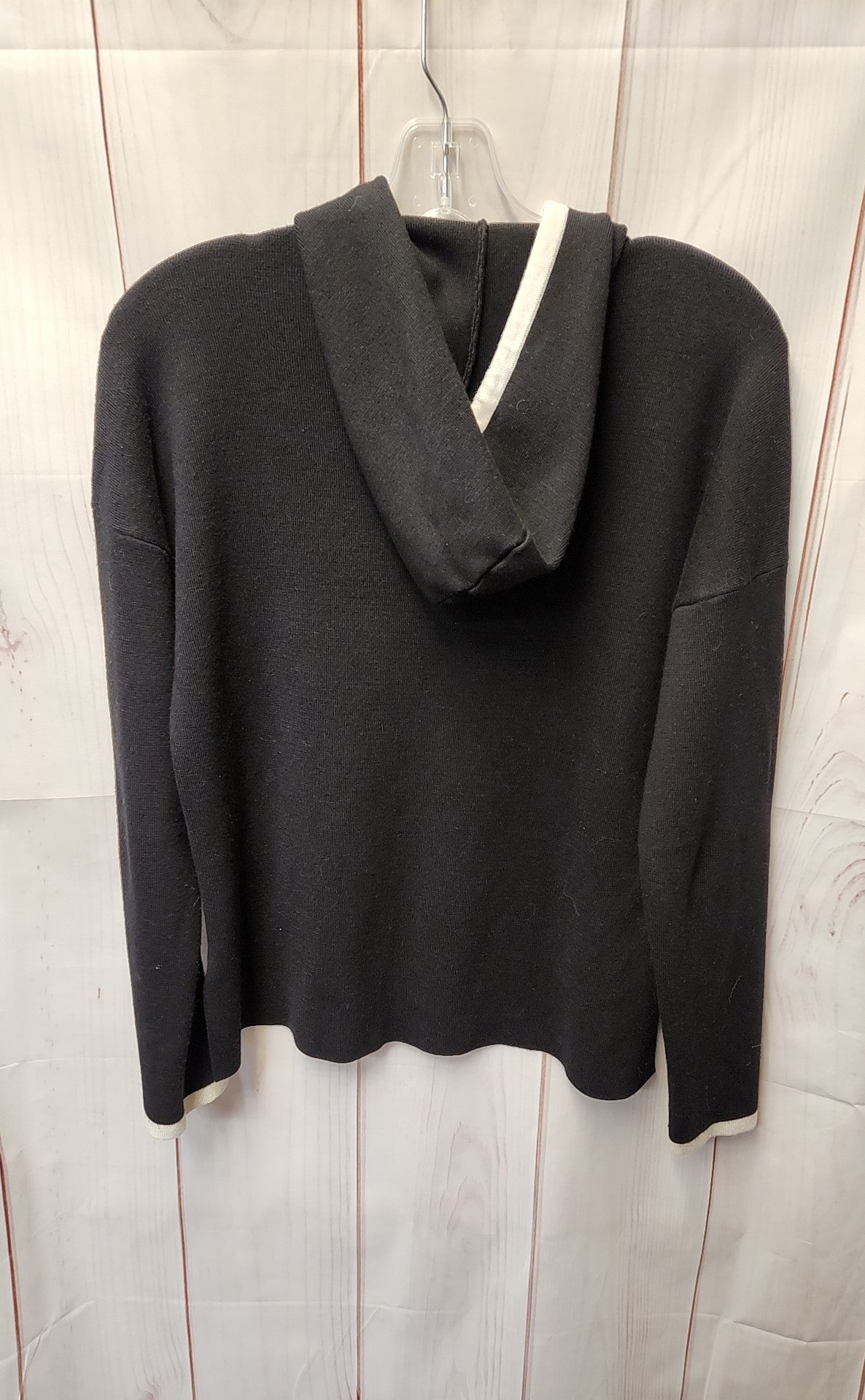 Cyrus Women's Size S Black Hooded Sweater