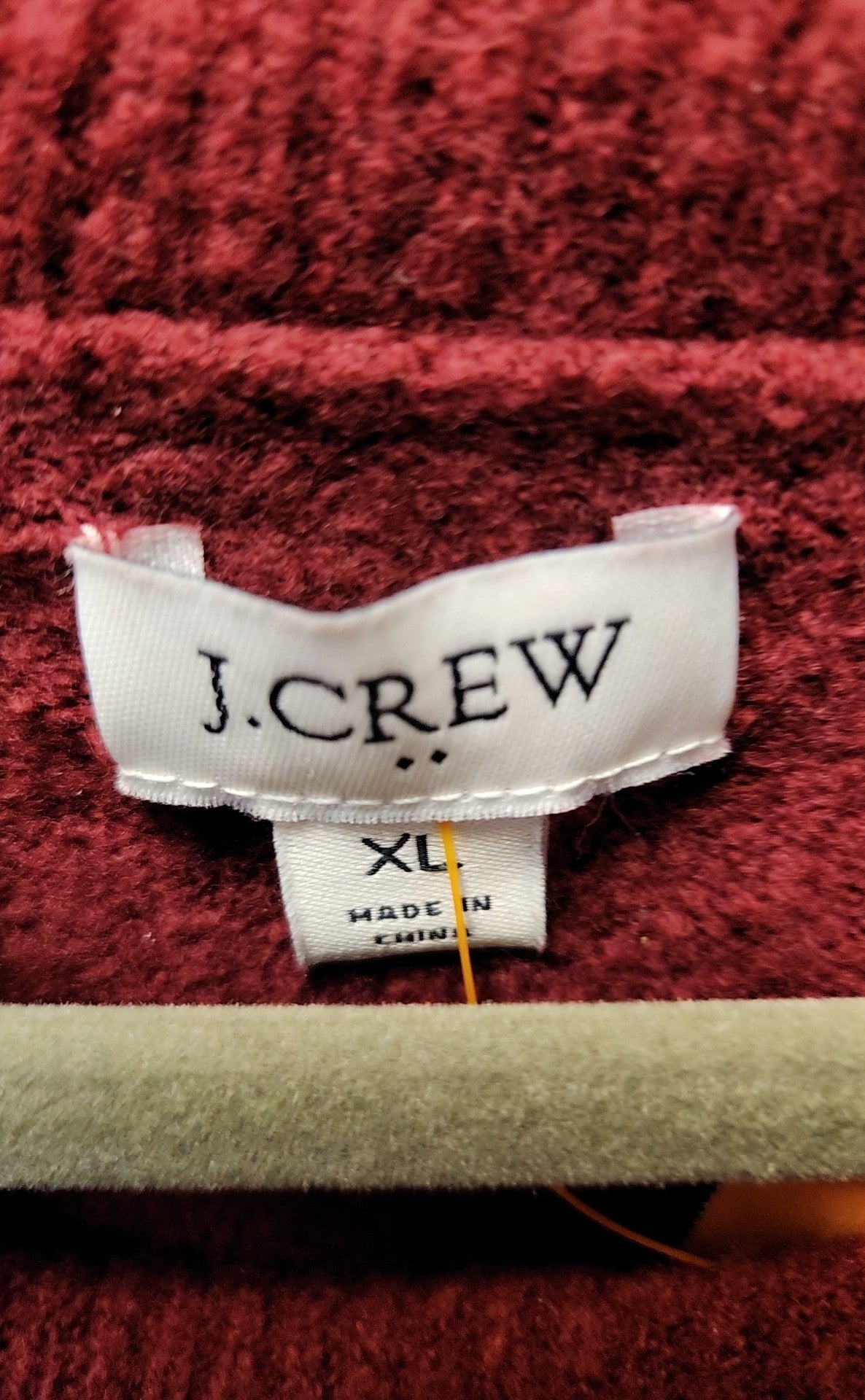 J Crew Women's Size XL Red Sweater
