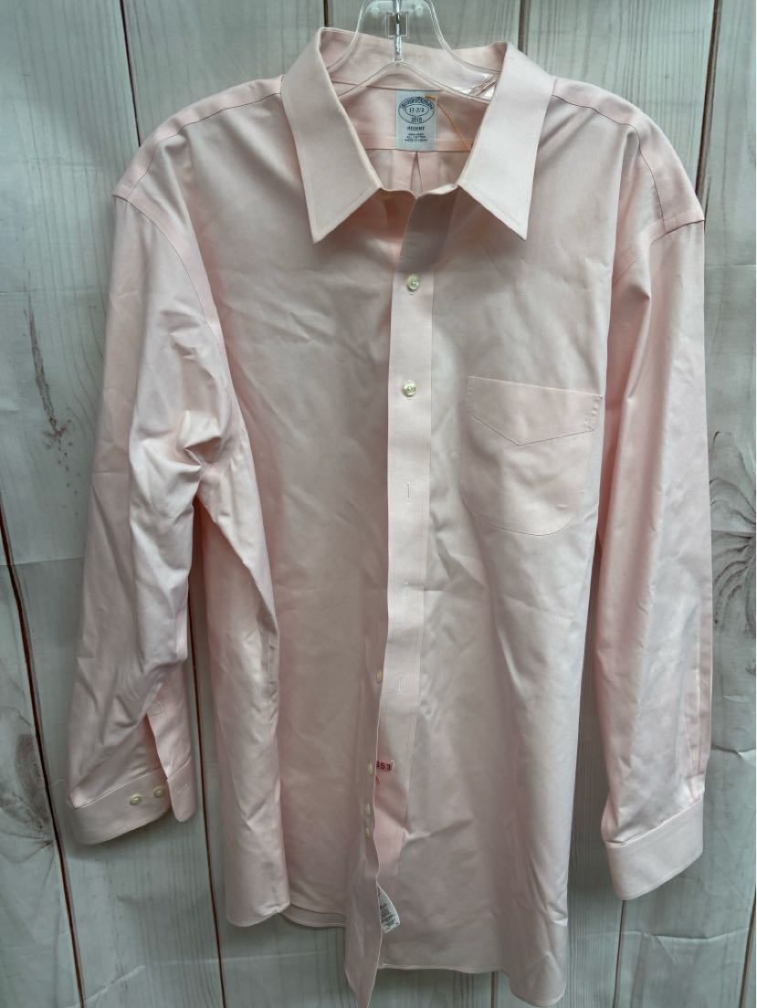 Brooks Brothers Men's Size XL Pink Shirt