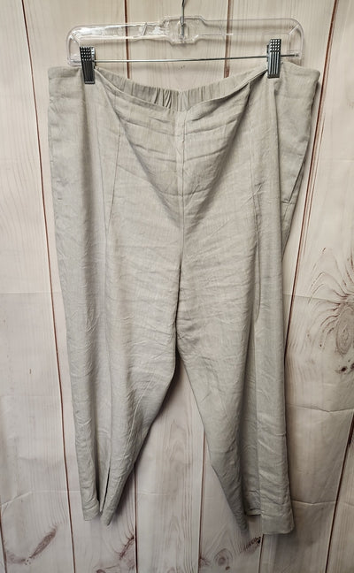 J Jill Women's Size L Gray Pants