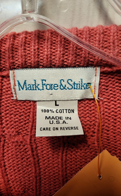 Mark, Fore & Strike Women's Size L Pink Sweater