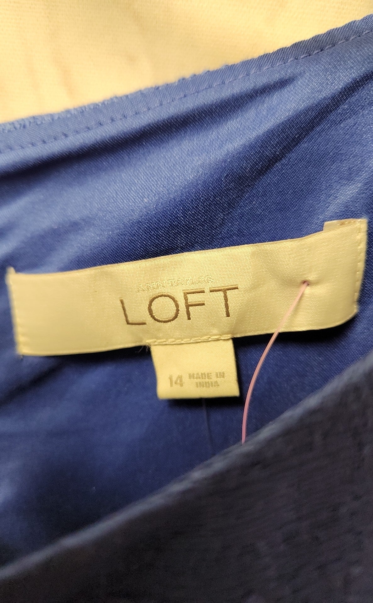 Loft Women's Size 14 Blue Dress