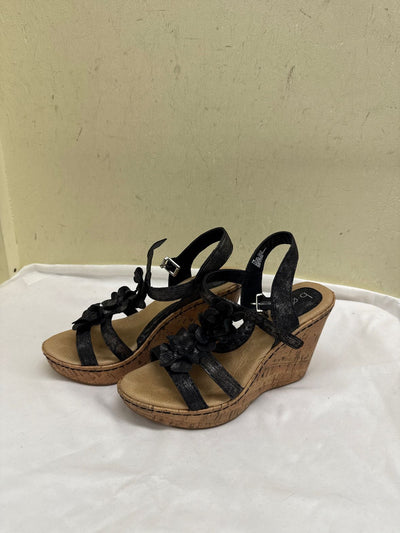 Boc Women's Size 7 Black Sandals Shoes