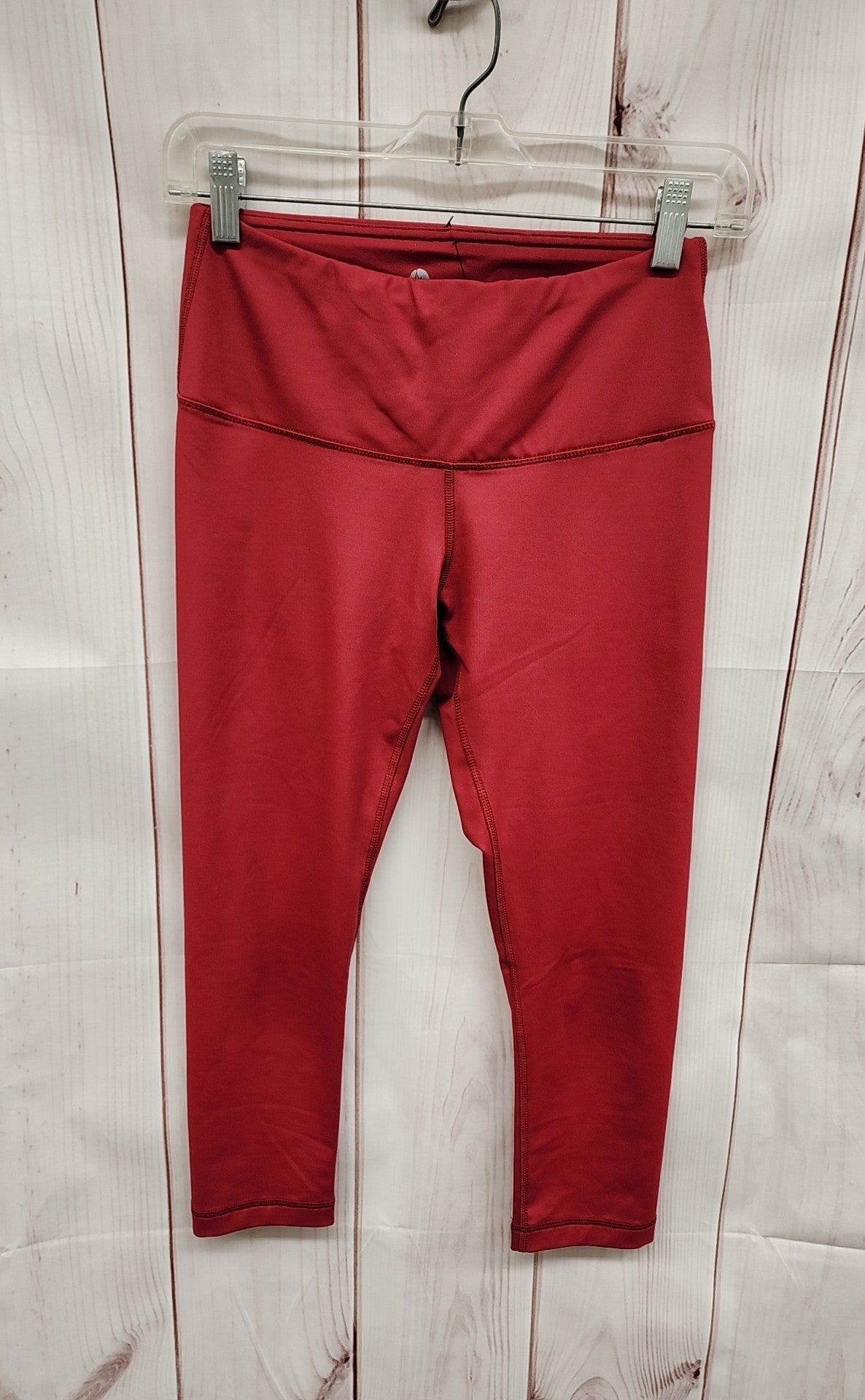 90 Degree Women's Size S Red Active Capris