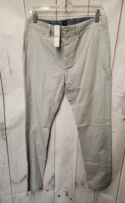 NWT J Crew Men's Size 31x32 Gray Pants 484 Slim