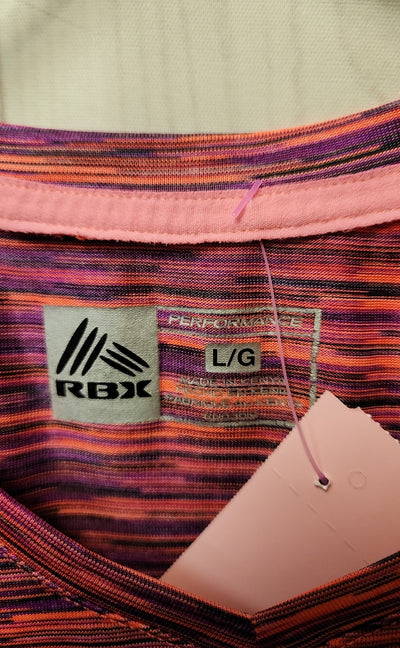 Rbx Women's Size L Pink Long Sleeve Top