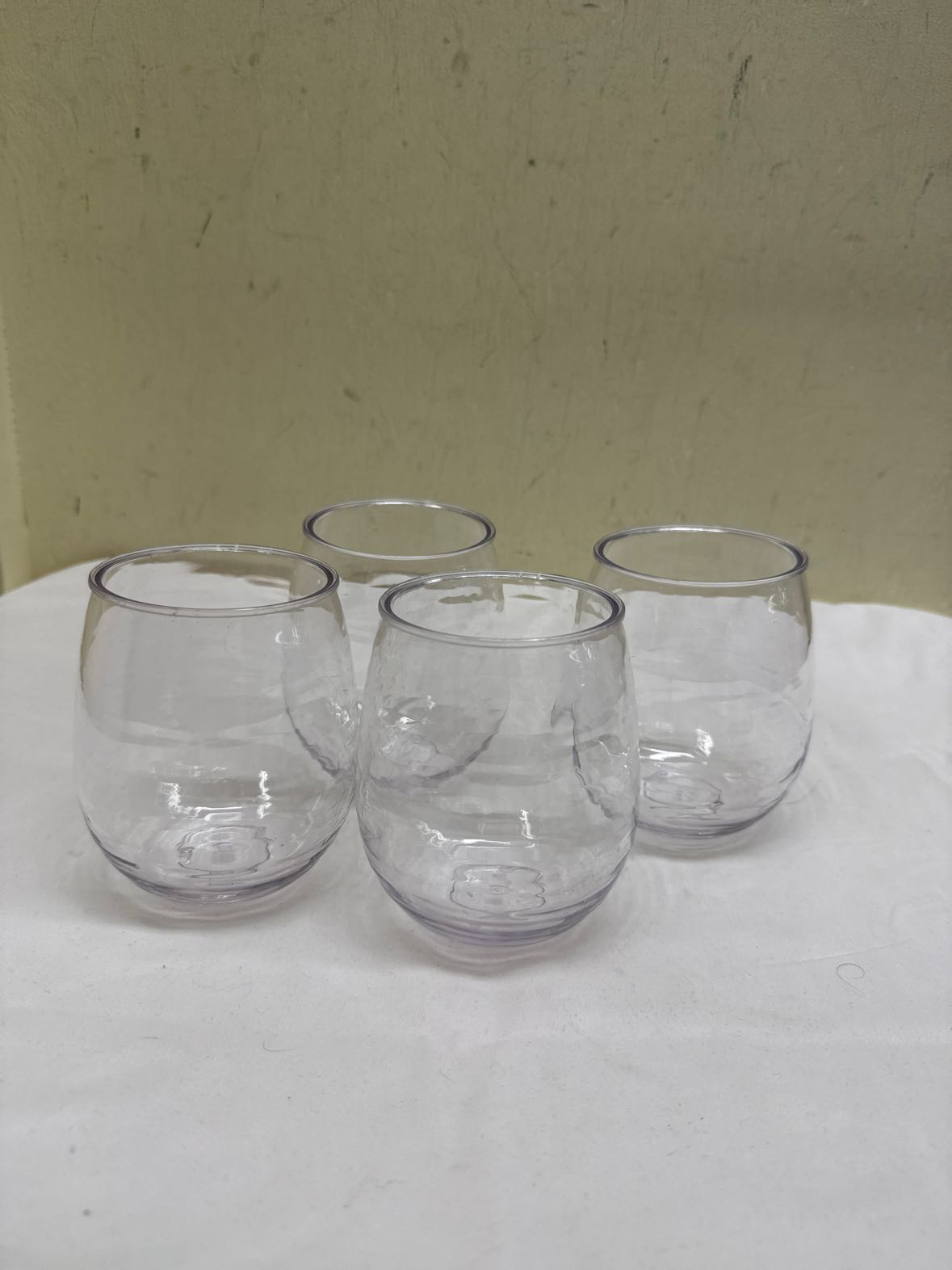 4PCS Plastic Wine Cups