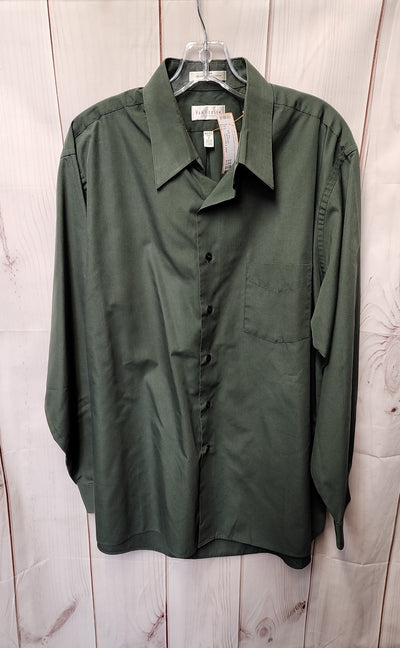 Van Heusen Men's Size XL Green Shirt