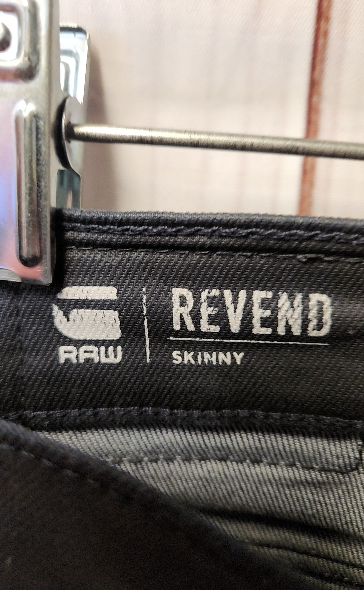 G-Star Raw Men's Size 31x30 Black Jeans Revend Skinny