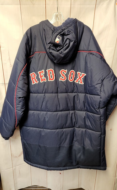 Red Sox Men's Size L Navy Coat