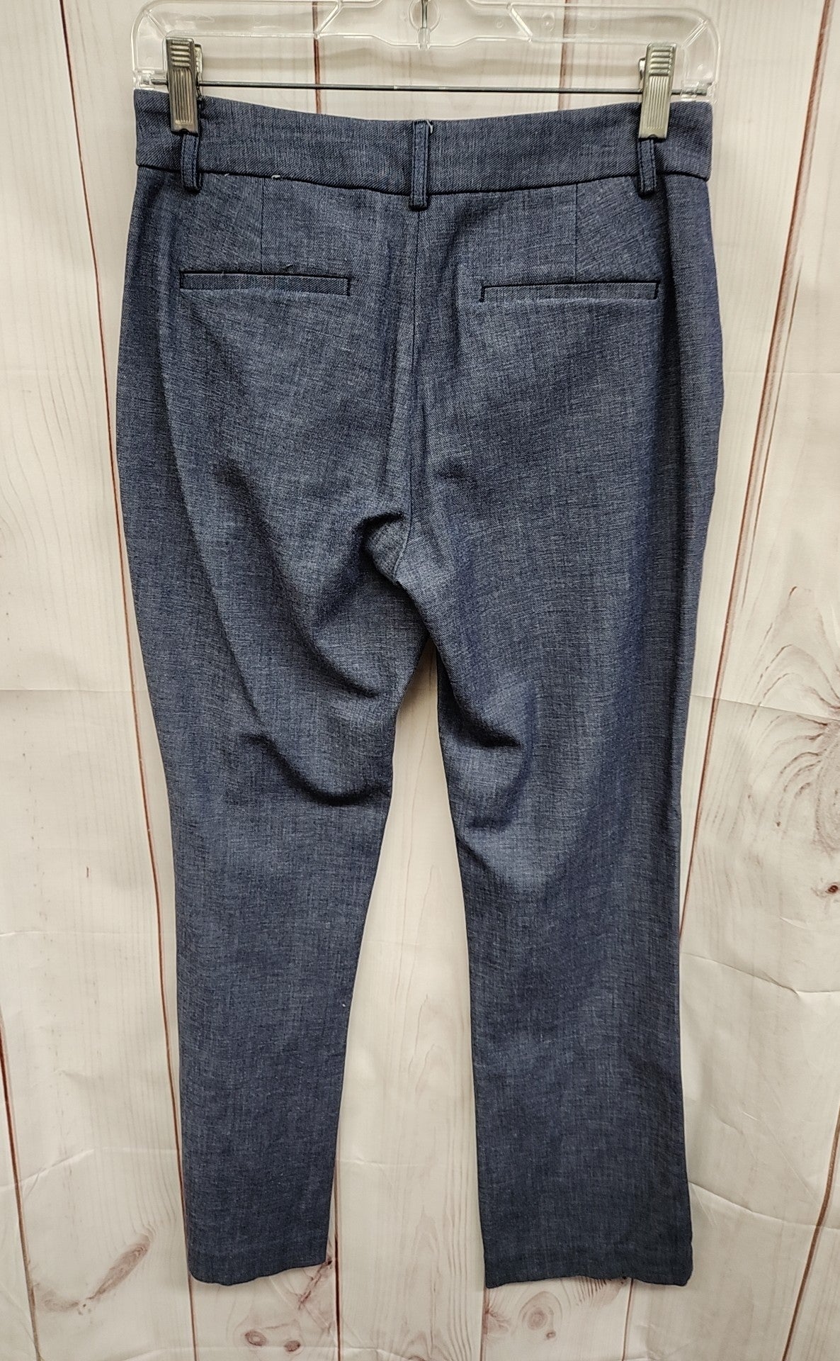 Express Women's Size 2 Blue Pants Columist Mid Rise Barely Boot