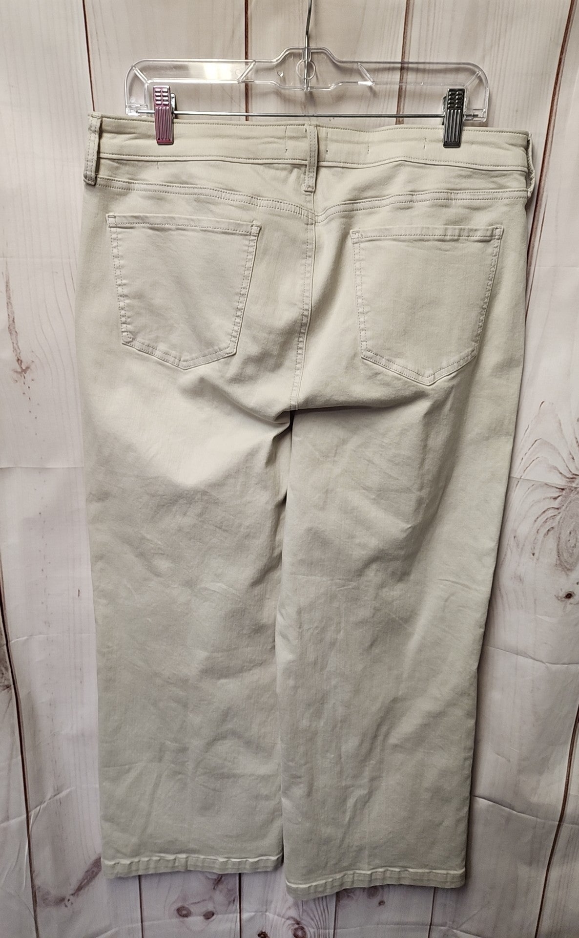 NYDJ Women's Size 32 (13-14) White Jeans