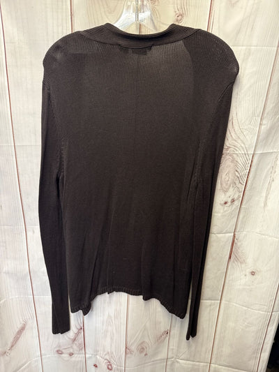 Parallel Women's Size XL Brown Cardigan