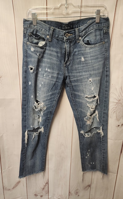 Lucky Brand Women's Size 27 (3-4) Blue Jeans Sienna Slim Boyfriend