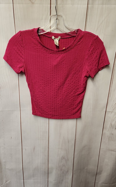 Bozzolo Women's Size S Pink Short Sleeve Top