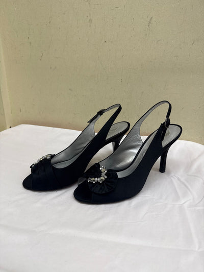 Nina Women's Size 9 Black Sandals