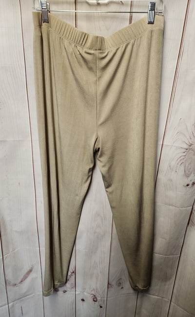 Chico's travelers Women's Size 2 = US 12 Beige Pants
