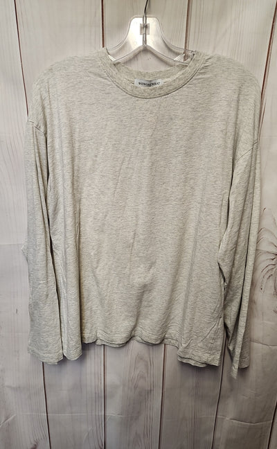 WeWoreWhat Women's Size XS Gray Long Sleeve Top