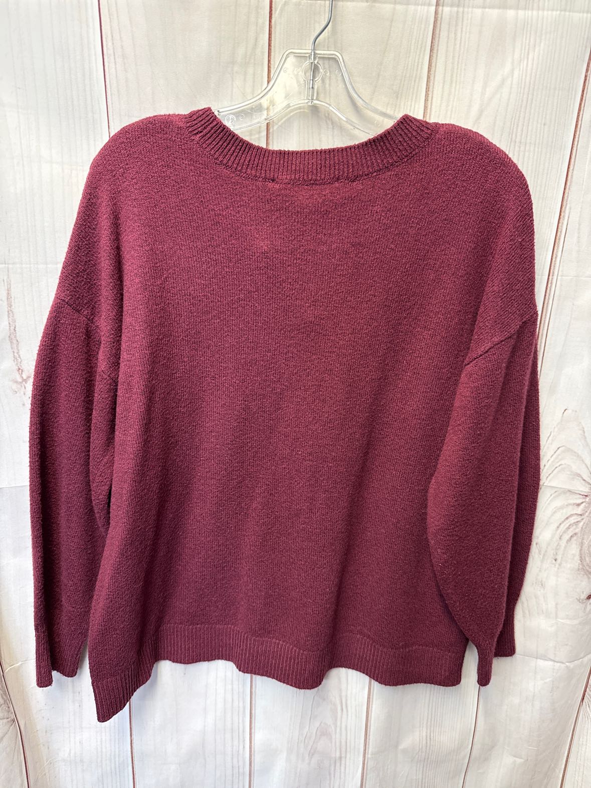 Loft Women's Size L Maroon Sweater