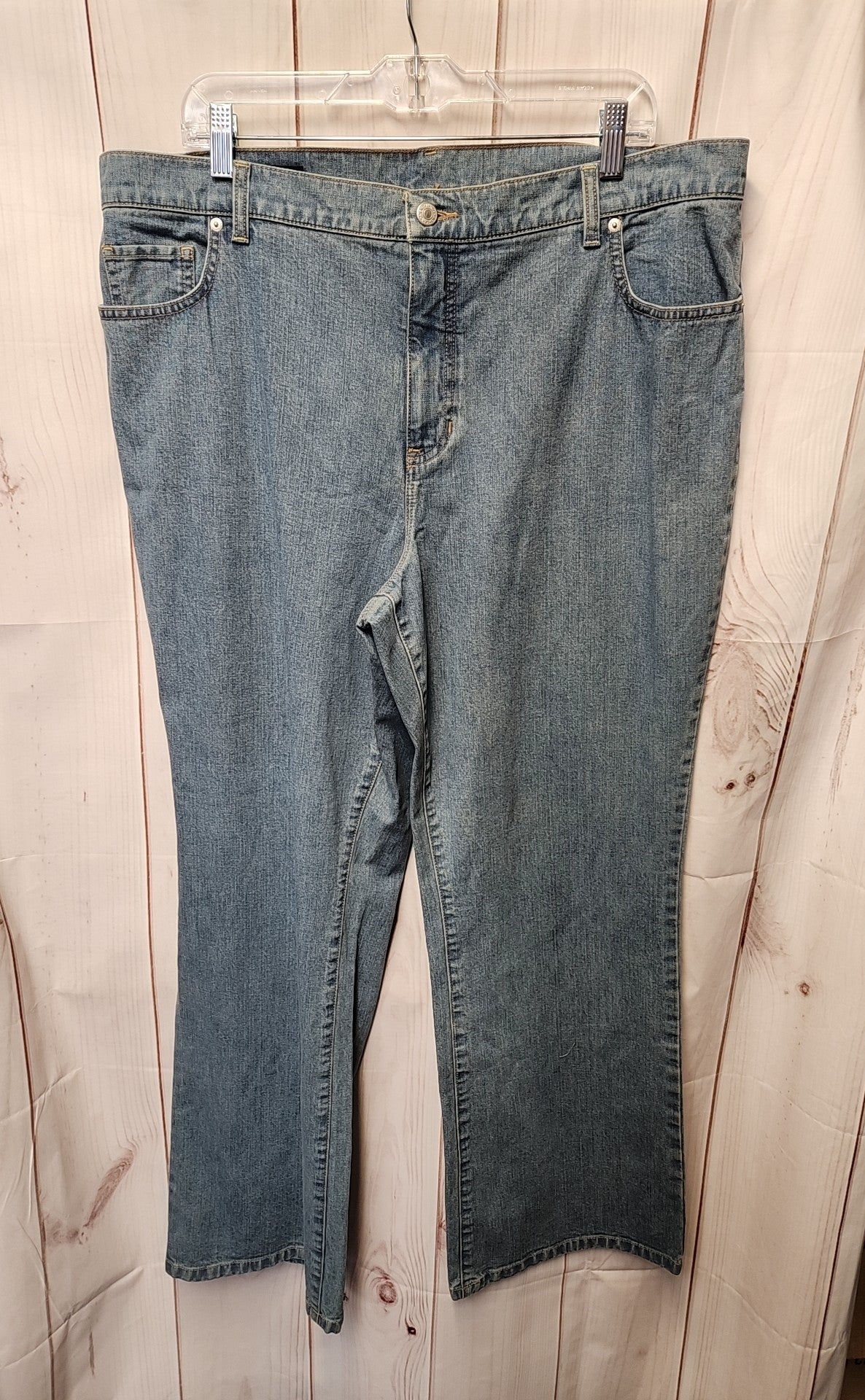 Lands End Women's Size 34 (18/1X) Black Jeans