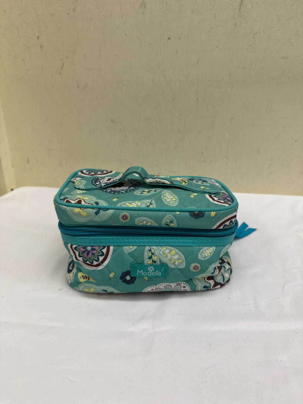 Modella Teal Cosmetic Bag