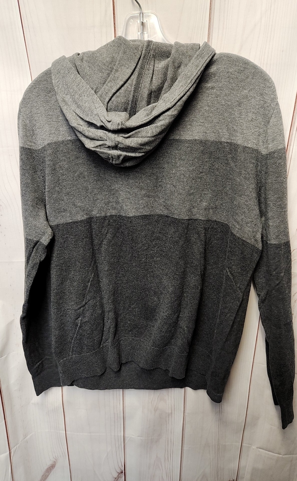 Banana Republic Men's Size L Gray Hooded Sweater