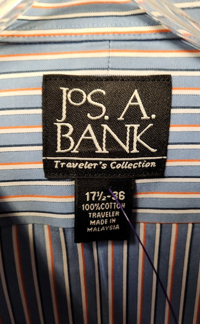 Jos A Bank Men's Size XL Blue Shirt