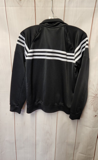 Adidas Boy's Size 8/10 Black Jacket