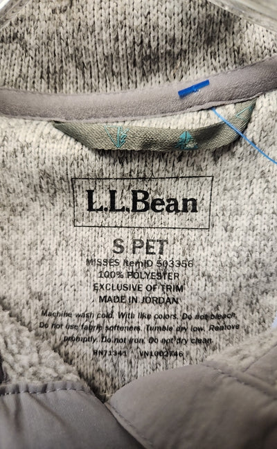 LL Bean Women's Size S Petite Gray Sweater