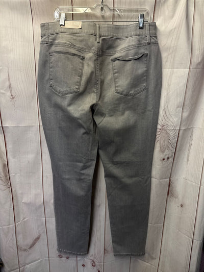 NWT Chico's Women's Size 2.5 = 14 Jeggings Gray Jeans