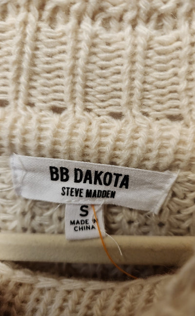 BB Dakota Women's Size S Beige Sweater