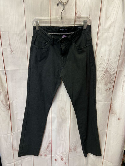 Kenneth Cole Men's Size 30x30 Black Pants Slim Fit