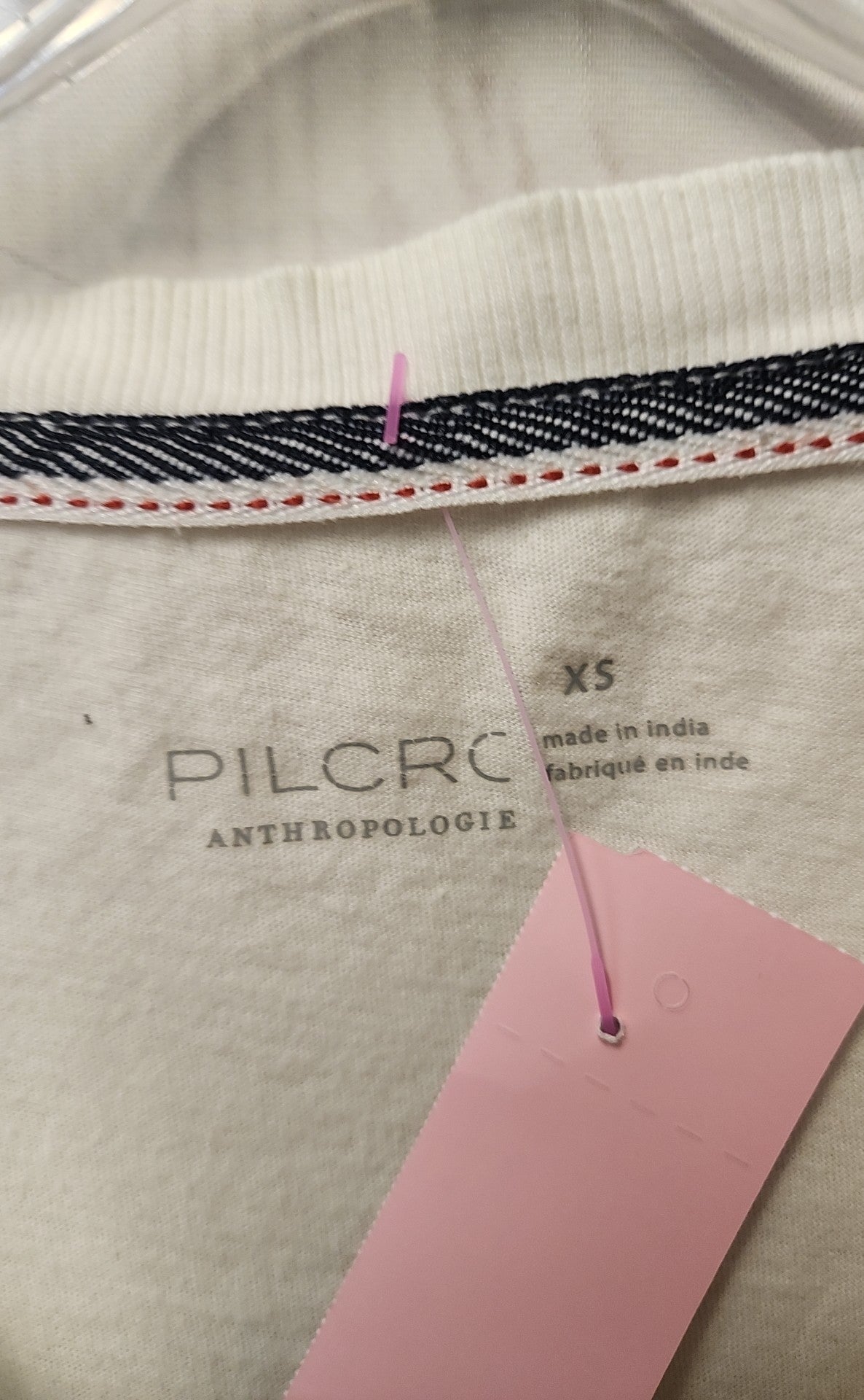 Pilcro Women's Size XS White Short Sleeve Top
