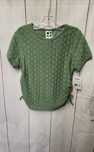 NWT Self Esteem Girl's Size 14 Green Shirt