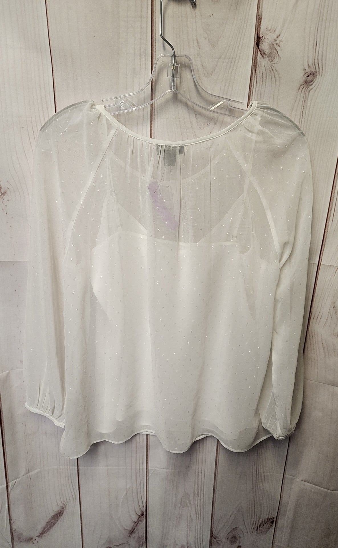 NWT Point Sur Women's Size XS White Long Sleeve Top