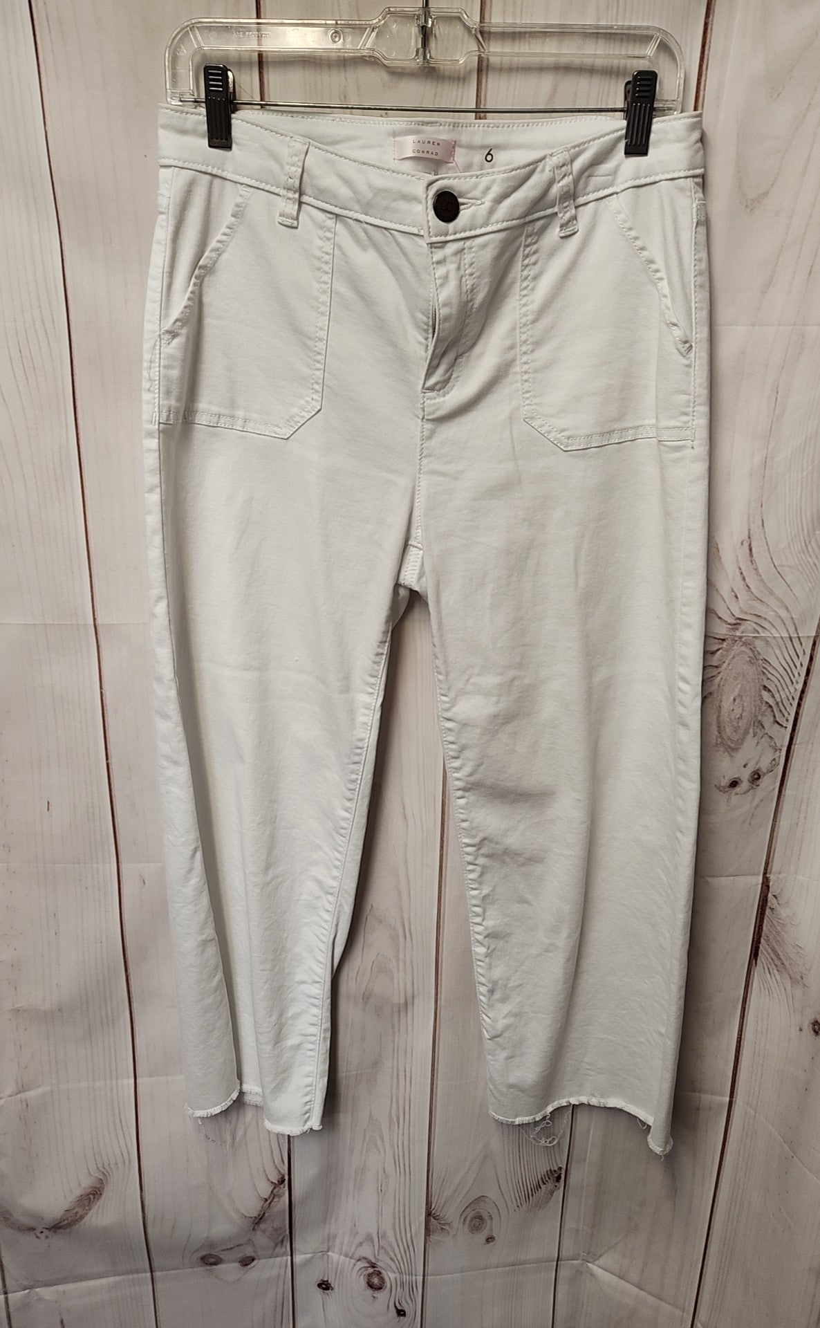 Lauren Conrad Women's Size 6 White Pants