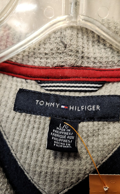 Tommy Hilfiger Women's Size L Navy Full Zip Hooded Sweatshirt