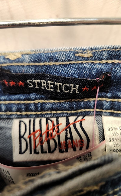 Bill Blass Women's Size 29 (7-8) Petite Blue Jeans
