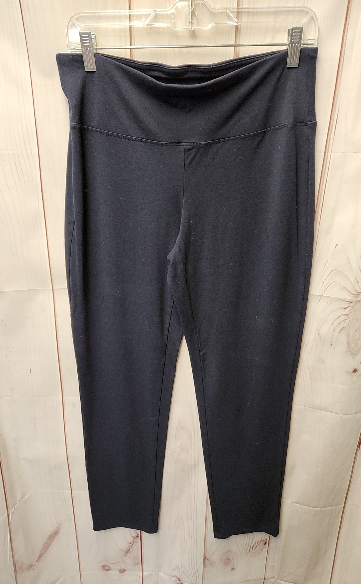 J Jill Wearever Collection Women's Size S Navy Pants Smooth Fit Slim Leg