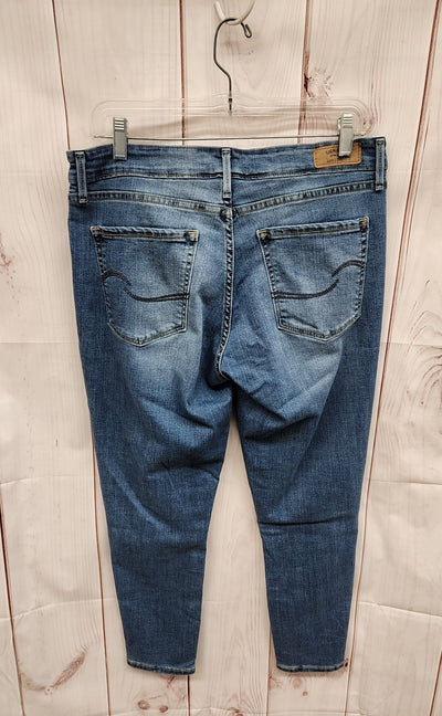 Levis Women's Size 32 (13-14) Modern Skinny Crop Blue Jeans